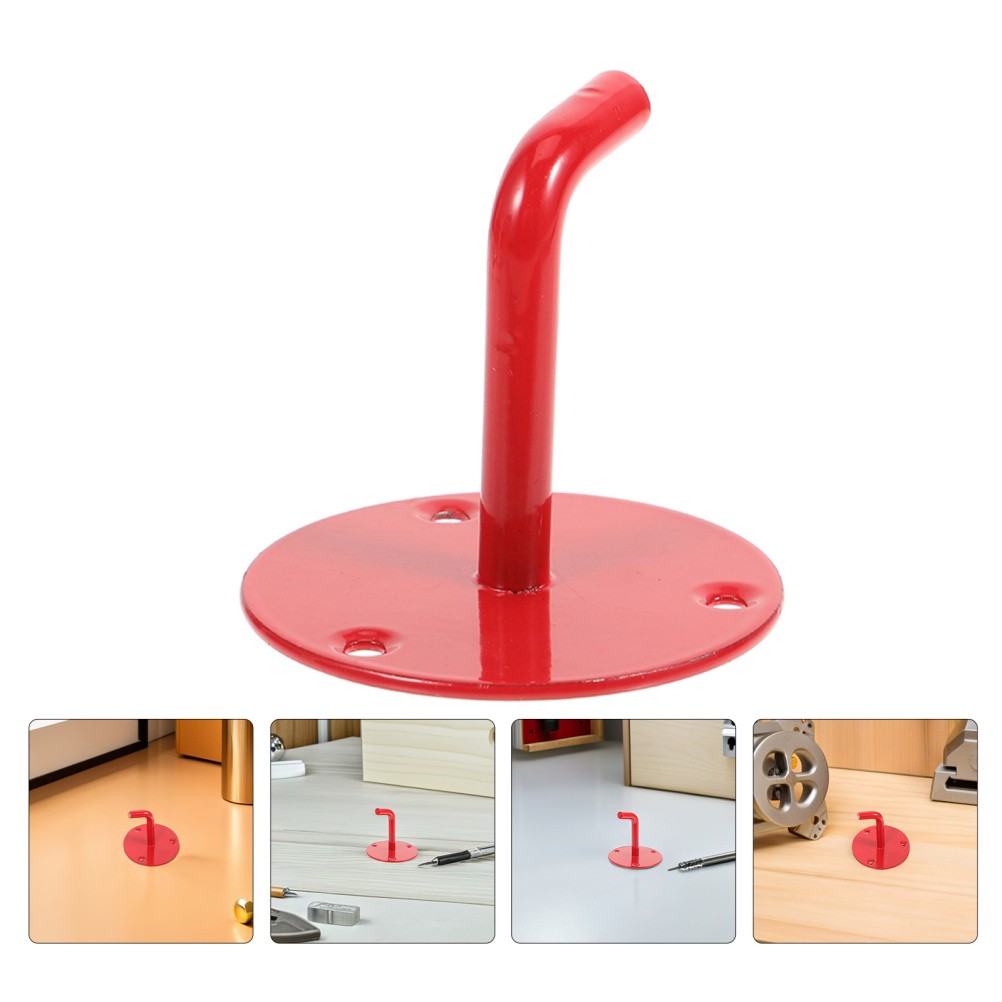 4 Pcs Fire Extinguisher Hooks Wall Hanger Element Mount Extinguishers Fixed