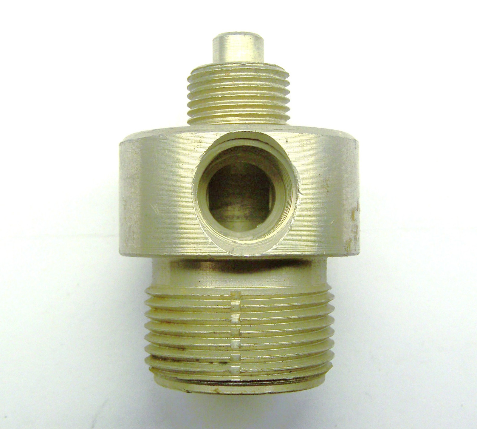 FIRE EXTINGUISHER NOS ALUMINUM VALVE BODY 2-1/2″ T 1.721″ D X .850″ W FLANGE