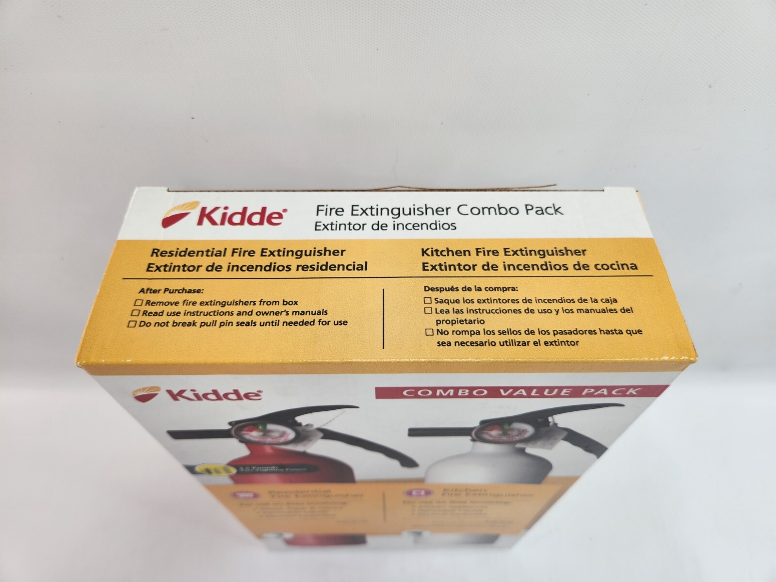 Kidde Residential and Kitchen Class ABC and Class BC Fire Extinguisher’s M10G