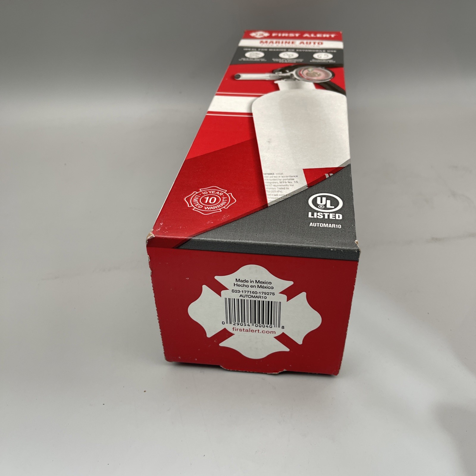 First Alert Marine Auto Fire Extinguisher AUTOMAR10 Brand New