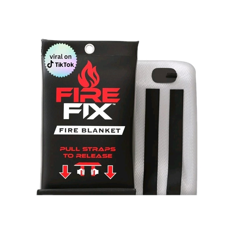 Emergency Fire Blanket for Home & Kitchen 1-Pack + Mount Fire. B3