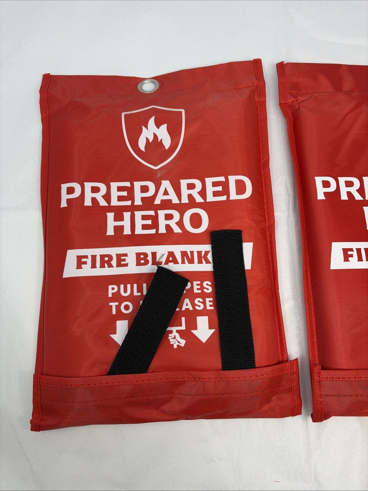 Emergency Fire Suppression Blanket Set Of 2 – 39”x39″ Preparedhero Brand New