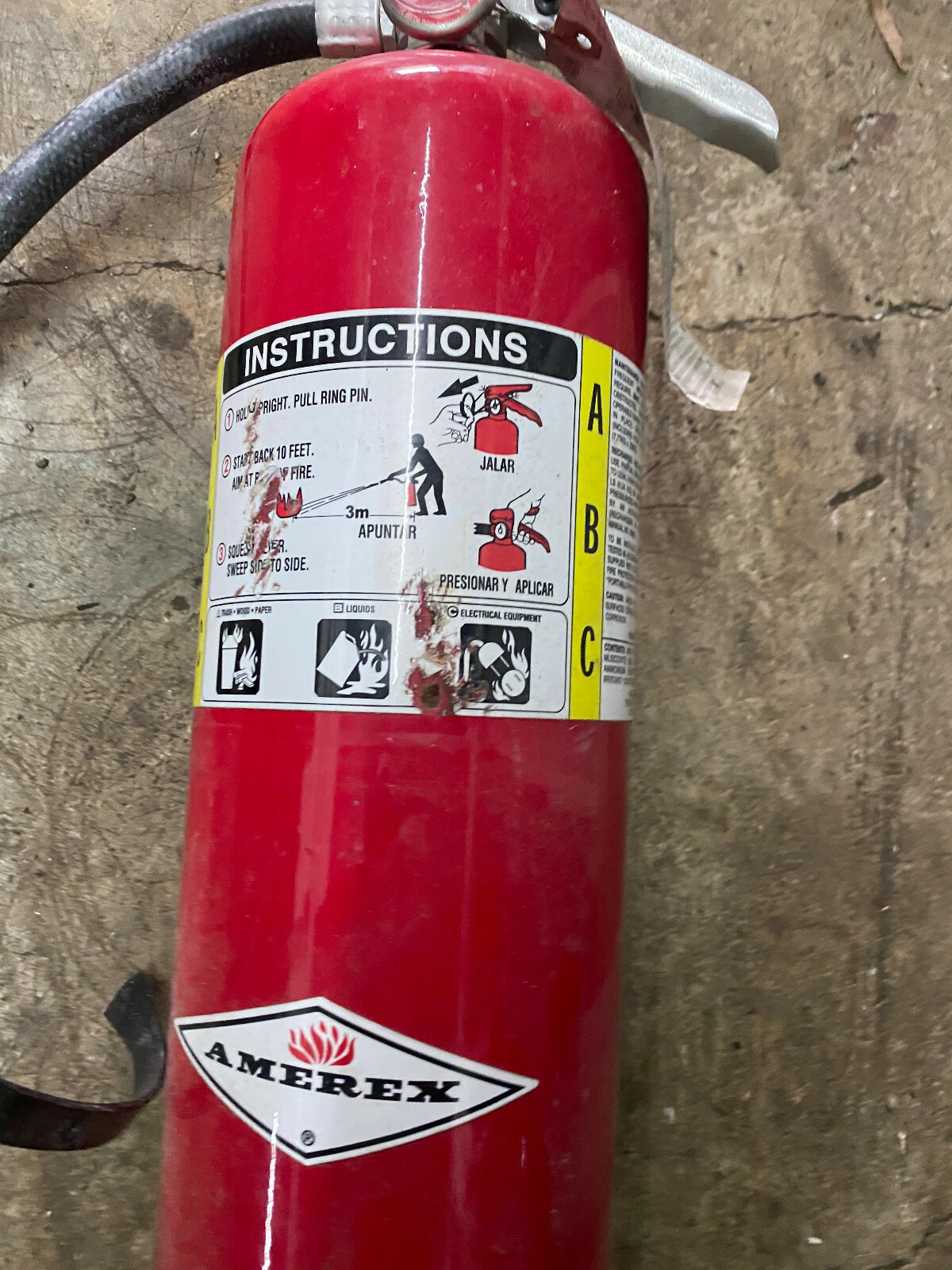 Amerex B456 Dry Chemical Fire Extinguisher