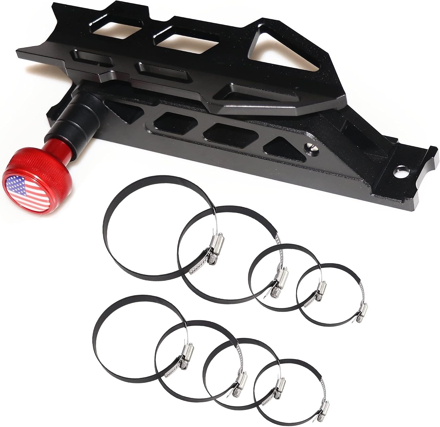Adjustable Roll Bar Fire Extinguisher Mount Holder for Jeep Wrangler TJ JK JK…