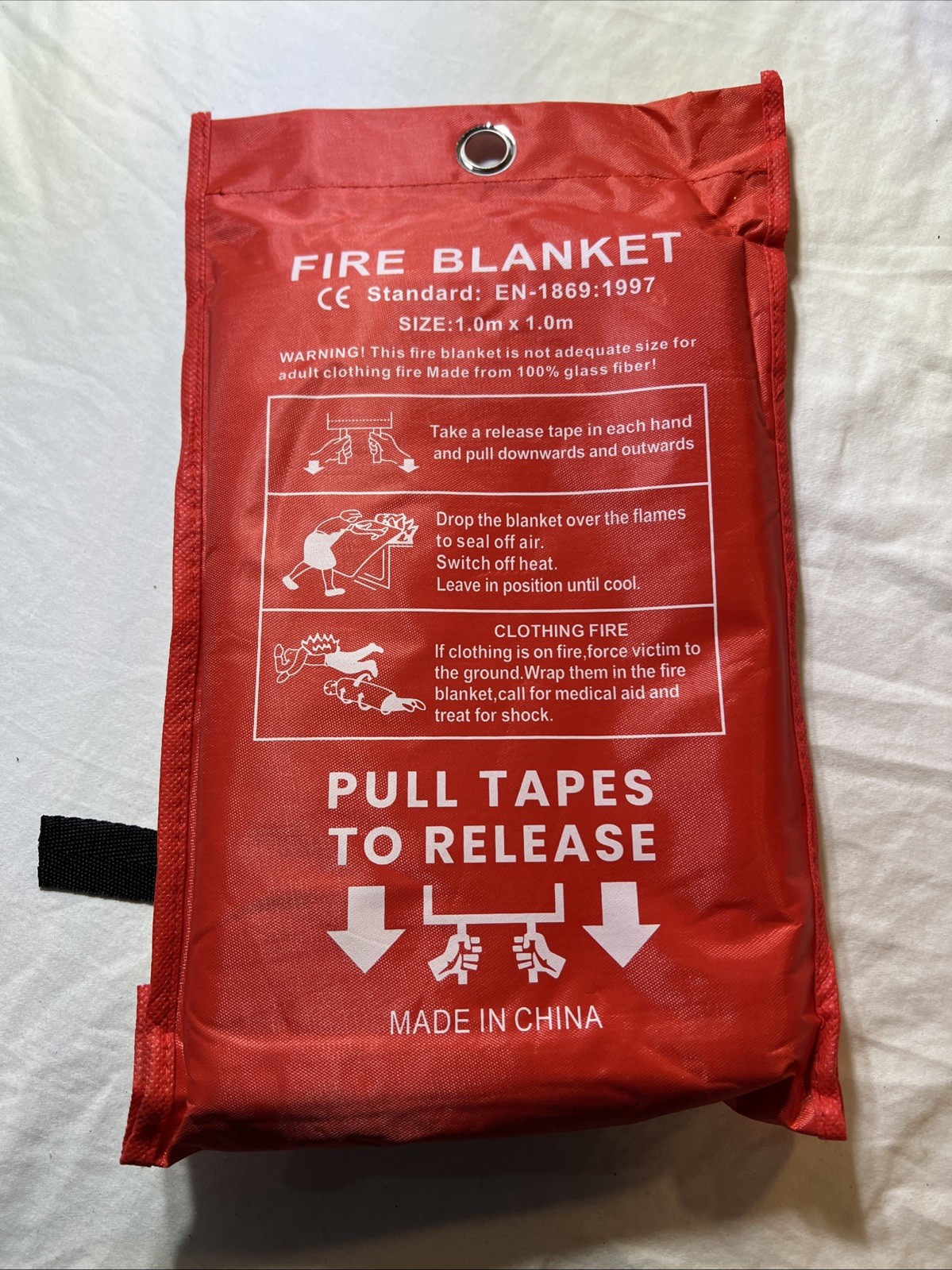 Fire Blanket – Thick Fire Blanket Fire Suppression Blanket – Fire Blankets Em…