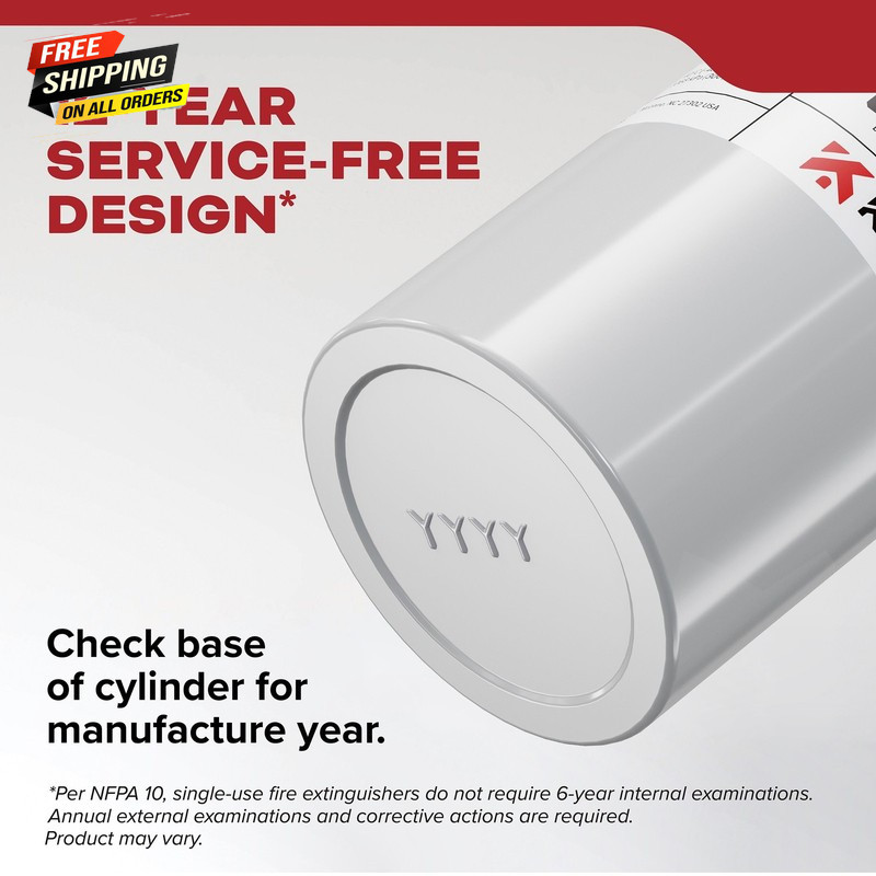 Fire Extinguisher for Vehicles, Cars, Single Use 5BC 🎯🎯🎯