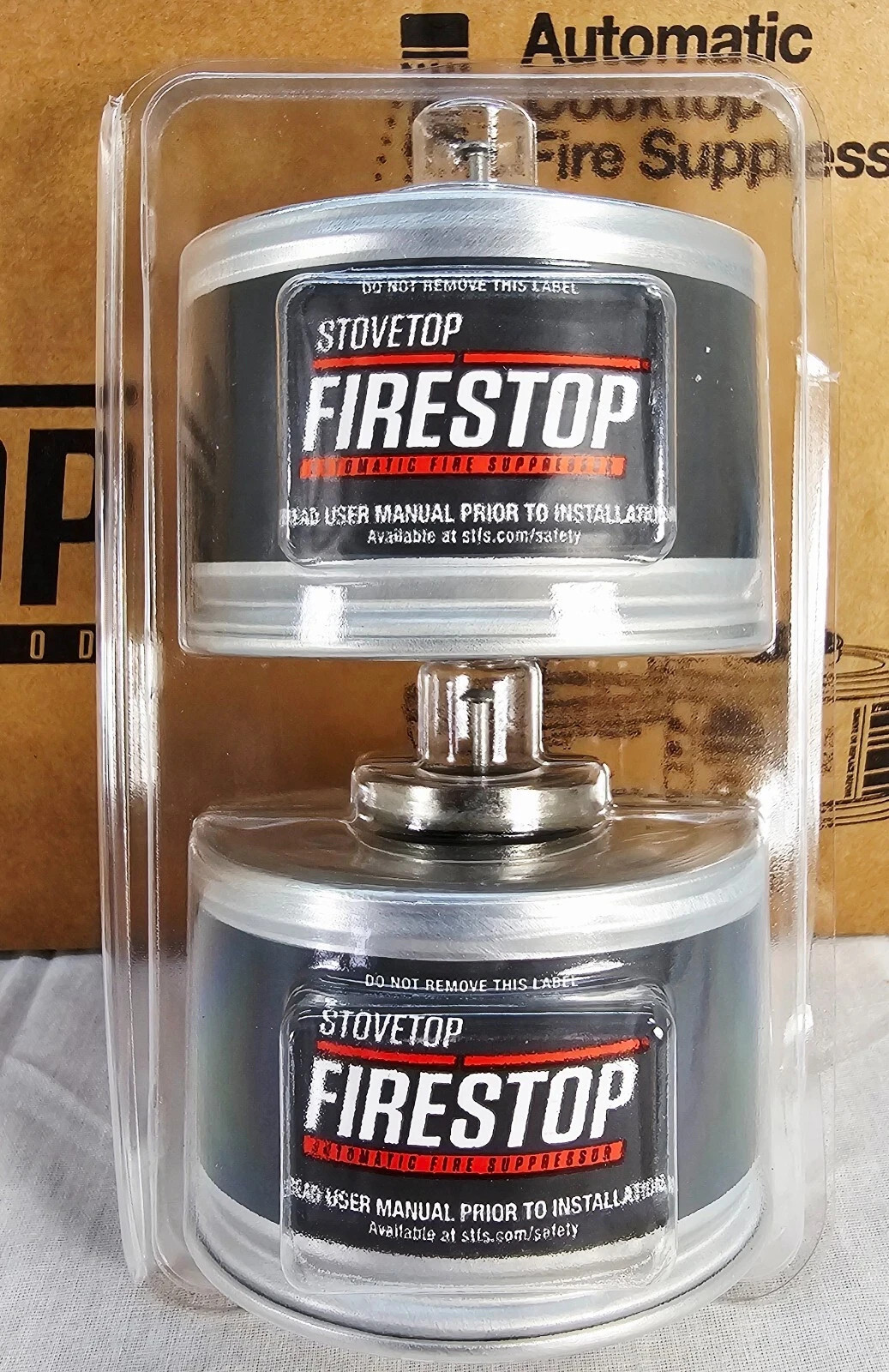 Stovetop Firestop Vent Hood RangeHood Fire Suppressors 675-3 EXP 6/30 2PK OEM