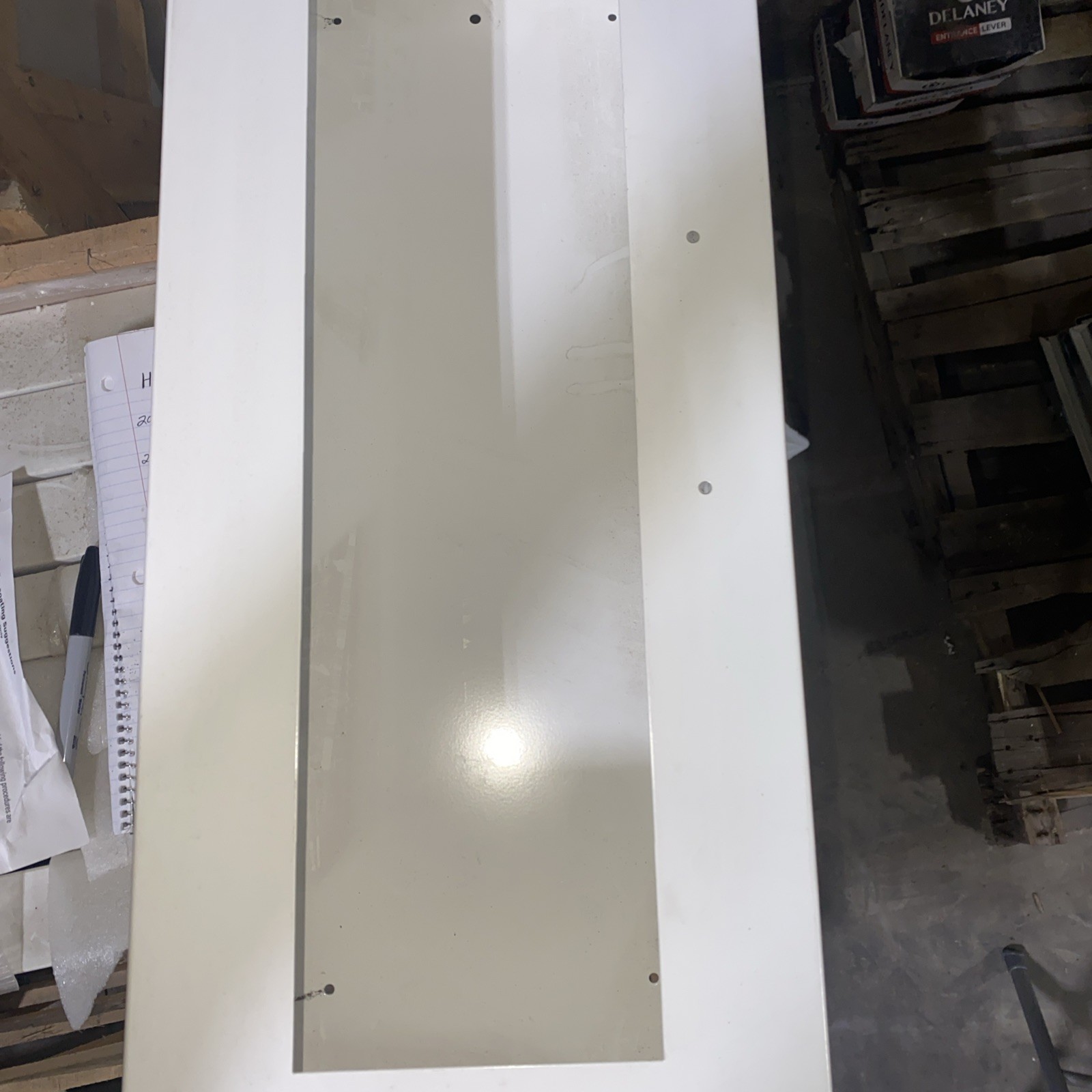 Fire Extinguisher Cabinet, Semi Recessed, 25 In Height for 5-15lbs Exteinguisher