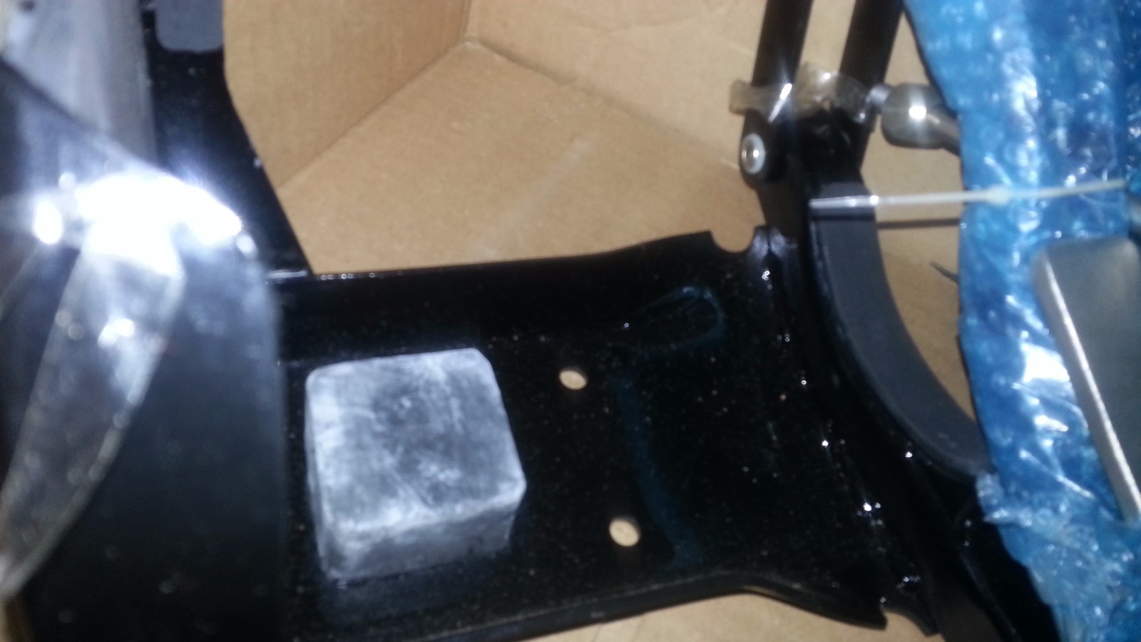 BROOKS EQUIP. MODEL 466541B BADGER BRIGADE VEHICLE BRACKET – NEW