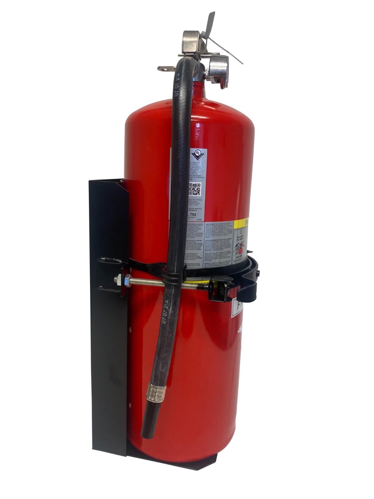 30lb Dry Fire Extinguisher Vehicle Wall Mount Replaces AMEREX 811 8″ Dia Cyl