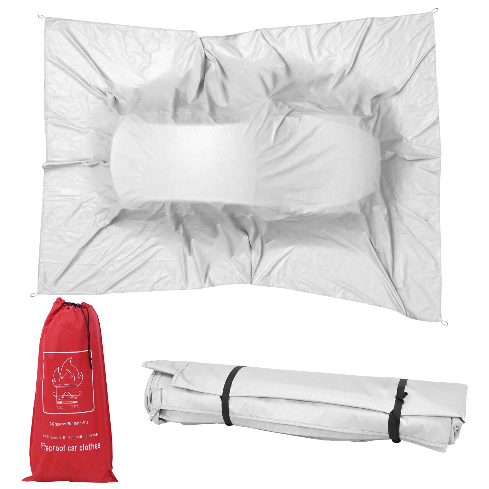 Large Car Fire Blanket, Emergency Fireproof Blankets, Fire Extinguisher Blanket