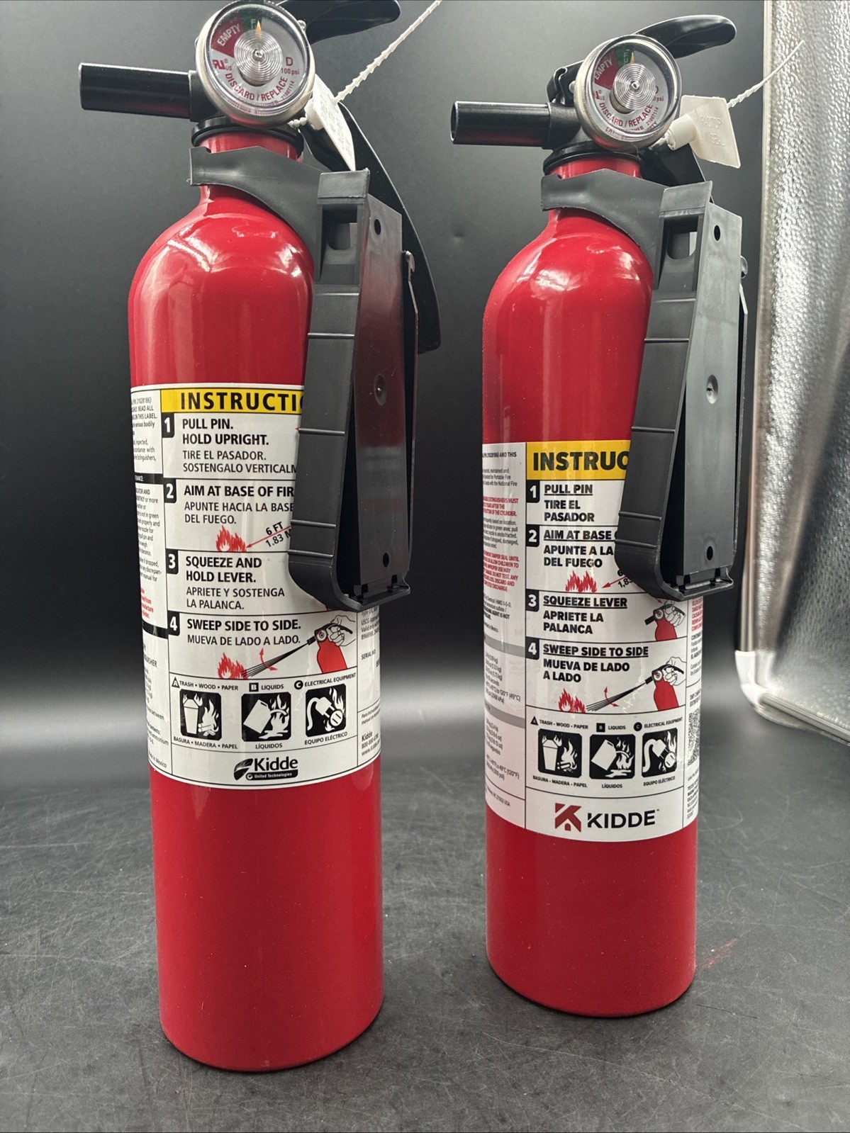 Kidde FA110G Multi Purpose Fire Extinguisher 2 PACK NEW