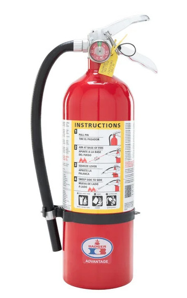 Badger Advantage 10lb ABC Fire Extinguisher – ADV-10