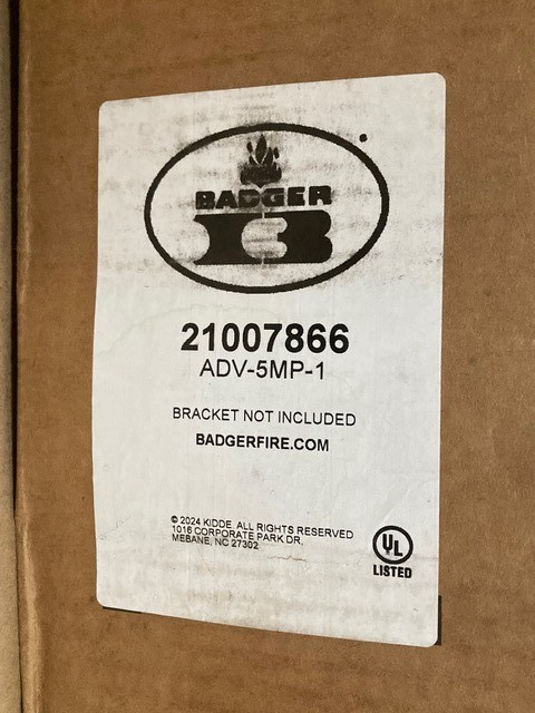 Badger 5lb Dry Chemical 3A:40B:C Fire Extinguisher 21007866 ADV-5MP-1