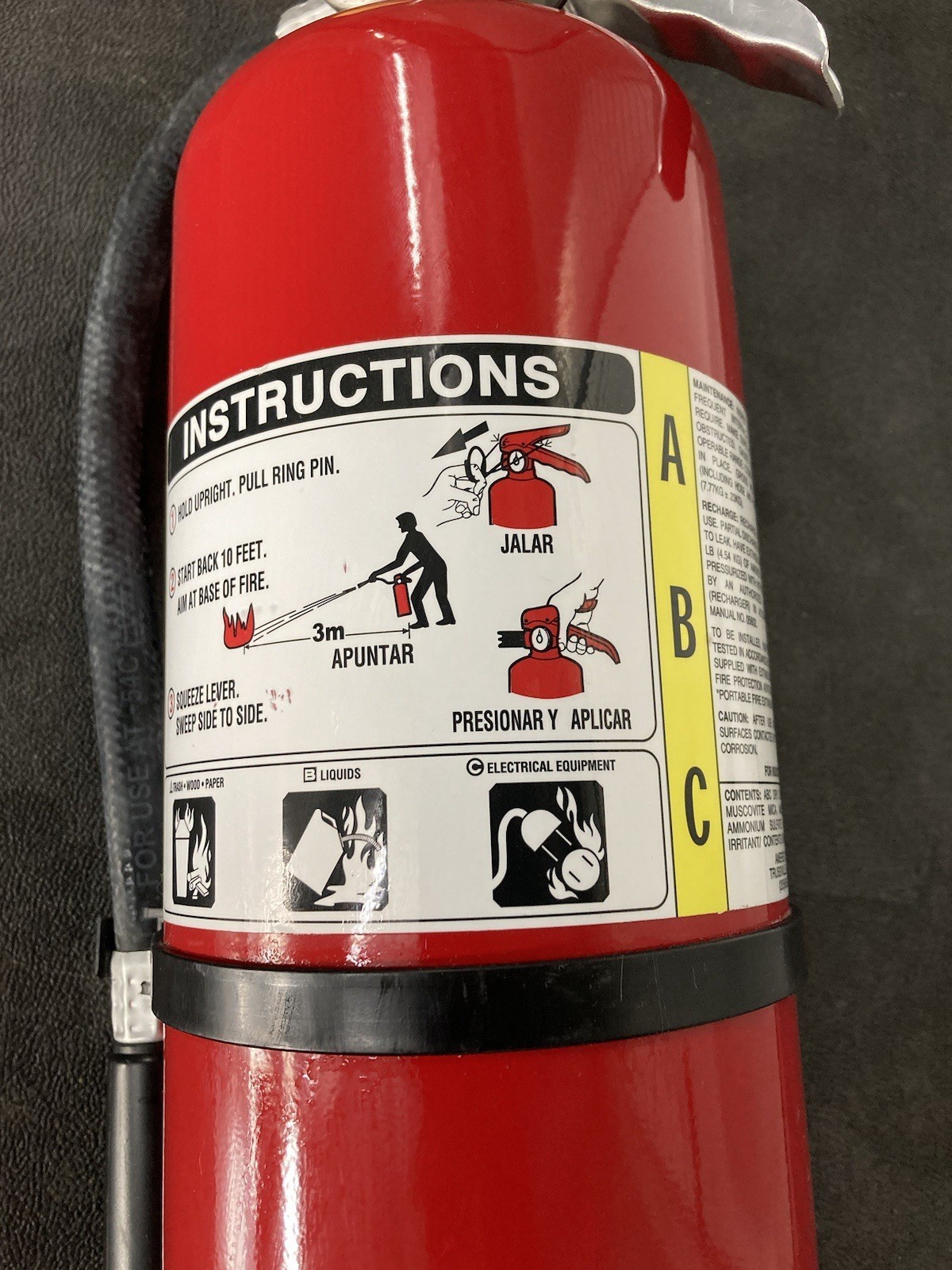Amerex B456 10lb ABC Dry Chemical Extinguisher