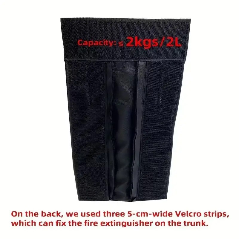 Fire Extinguisher Car Mount Oxford Storage Bag Fire Extinguisher Mount