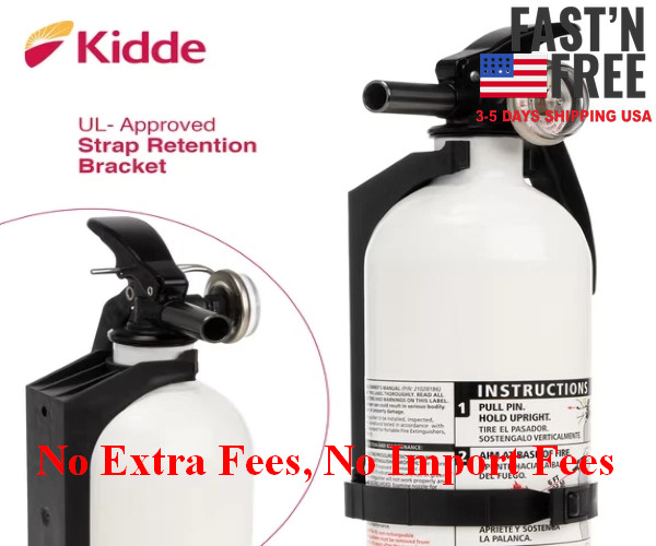 (2 pack) Kidde Auto/Marine UL Listed Fire Extinguisher, 10-B:C Rated, NEW USA