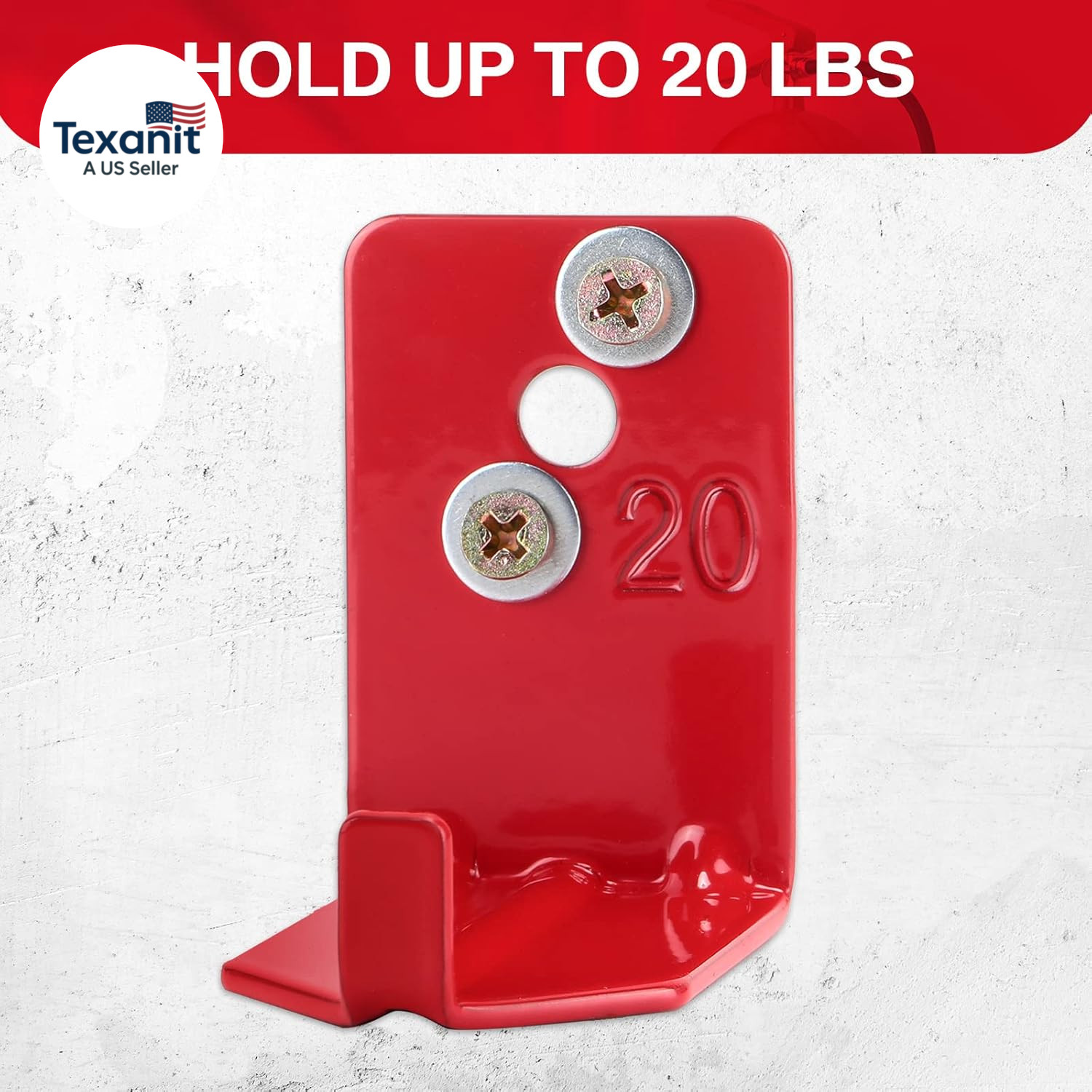 20 Pack Fire Extinguisher Mount Universal Bracket 5 to 40 Lb Fire Extinguisher H
