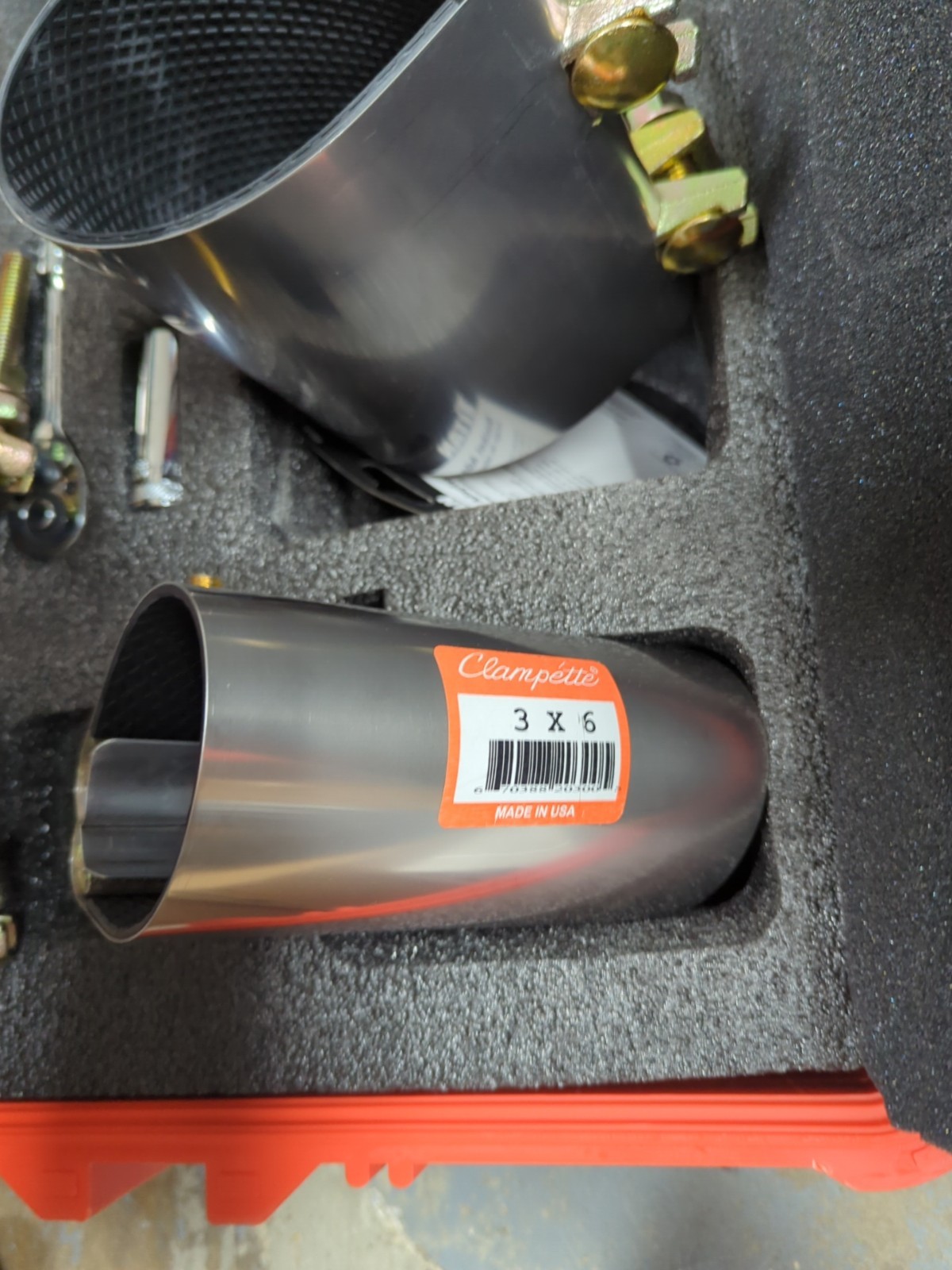 New Total Maintenance Solutions TMS Fire Suppression leak Clamp kit Clampette