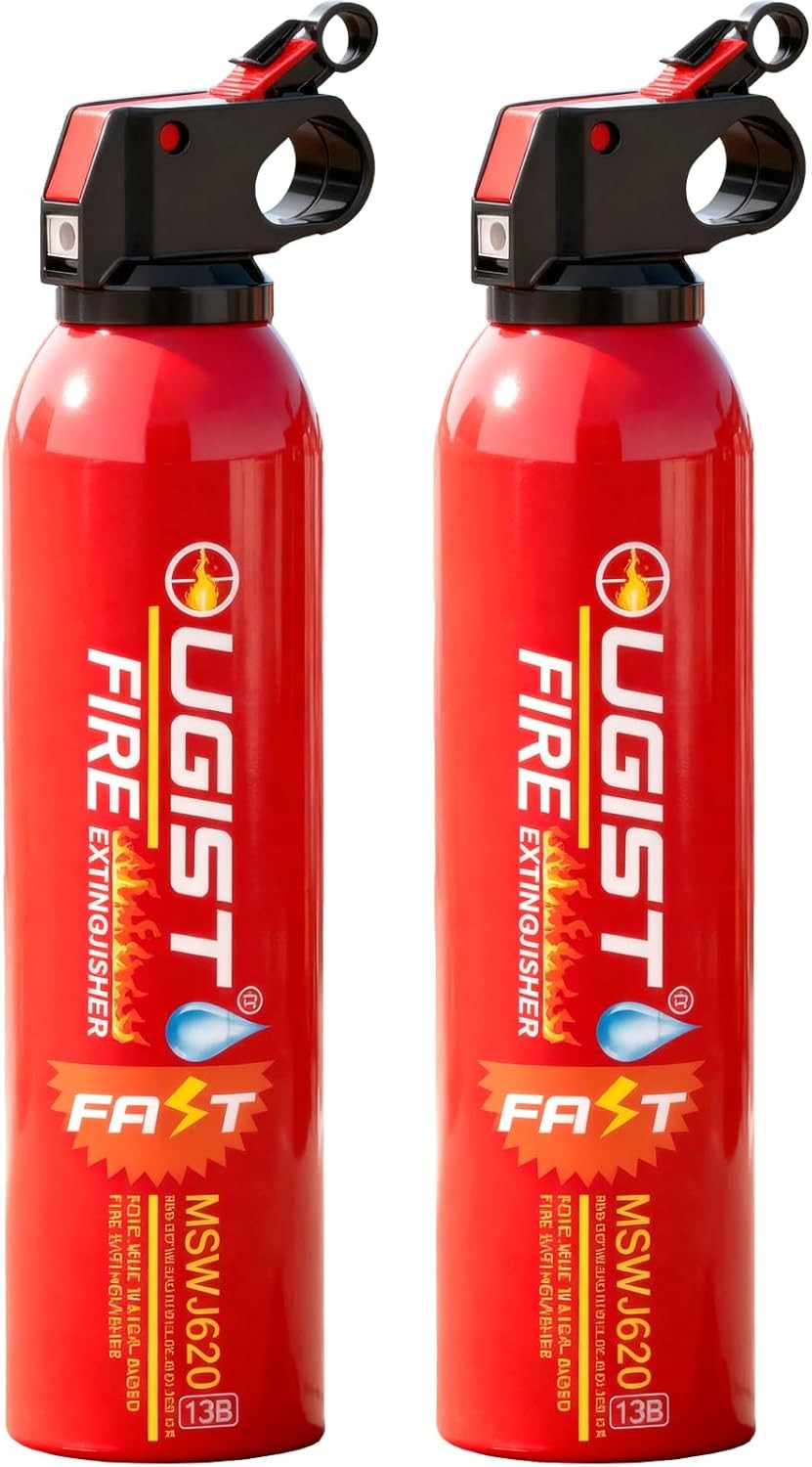4 In1 Fire Extinguisher with Mount Fire Extinguishers for the House/Car/Kitchen