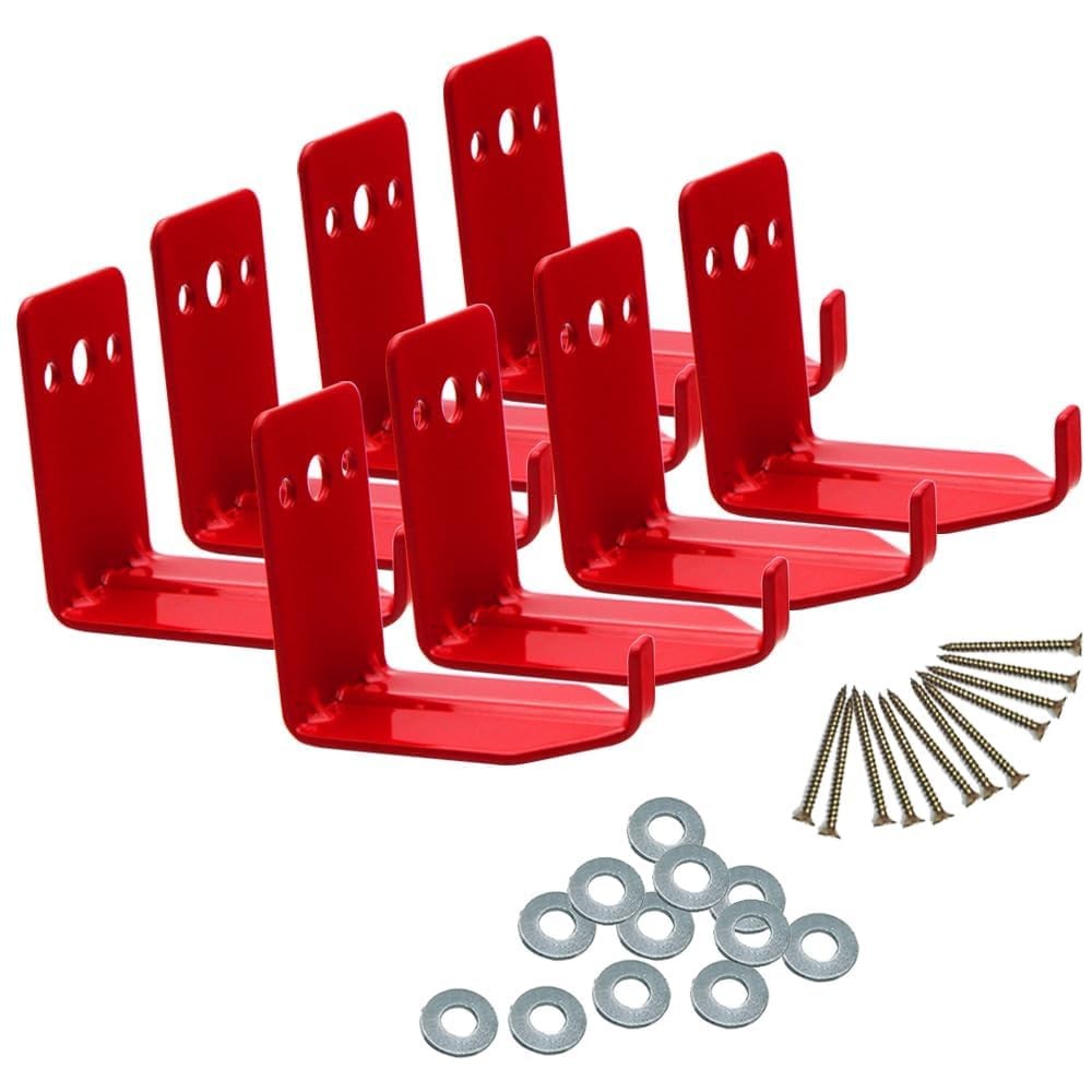 Fire Extinguisher Brackets And Wall Hook Holder Hanger Up To 20Lb Mount 8PCS Set