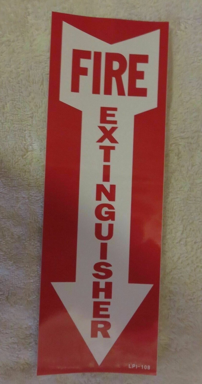 🔥🧯NEW BUCKEYE 5lb. 2023 CERTIFIED ABC FIRE EXTINGUISHER W/WALL HOOK & SIGN🔥🧯