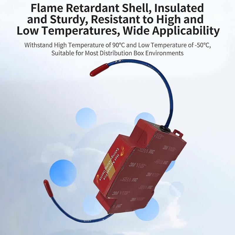 1Pcs Dual-line Design Engine Compartment Non-pollution Retardant Device