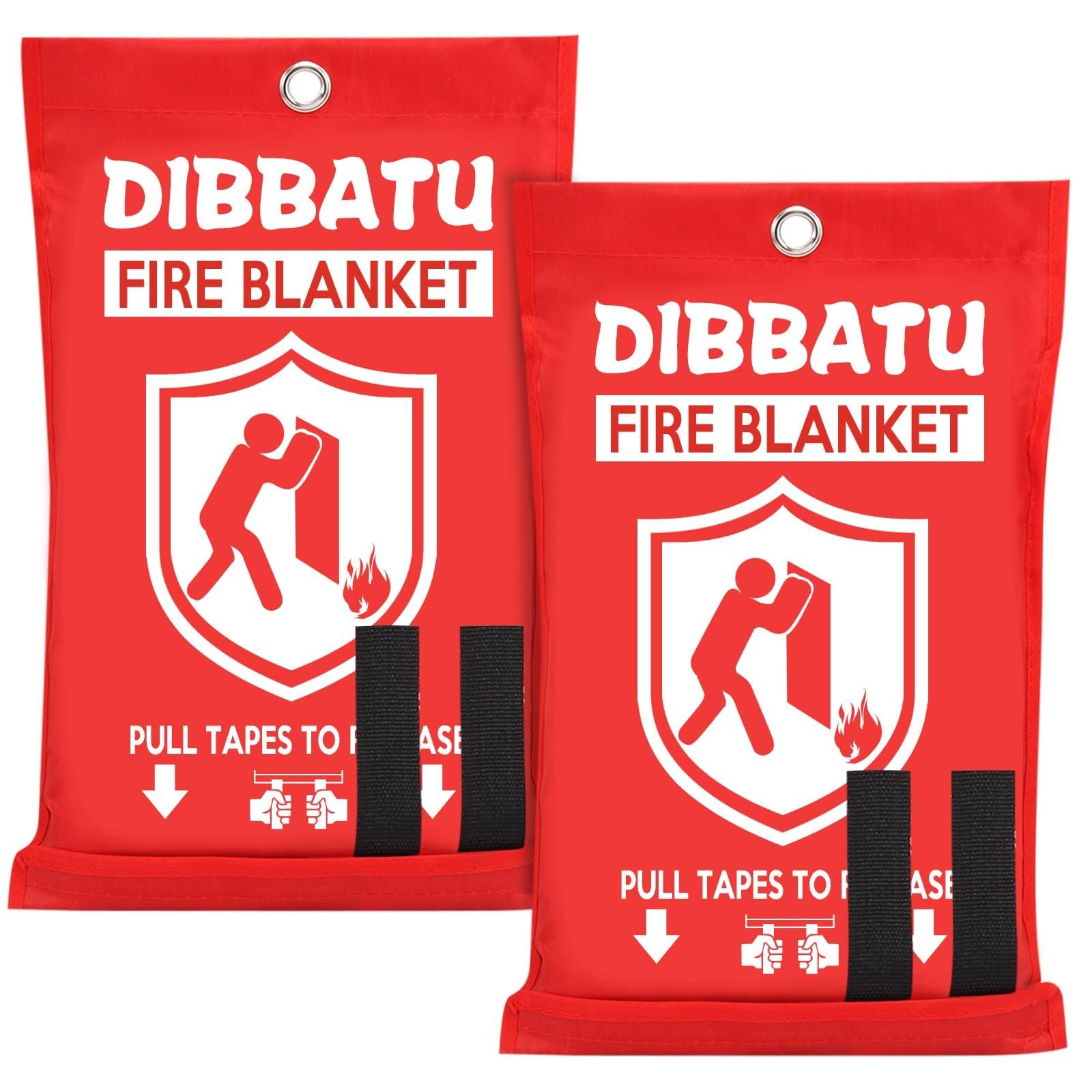 DIBBATU Fire Blanket for Home and Kitchen Fire Blankets Emergency for Home Em…