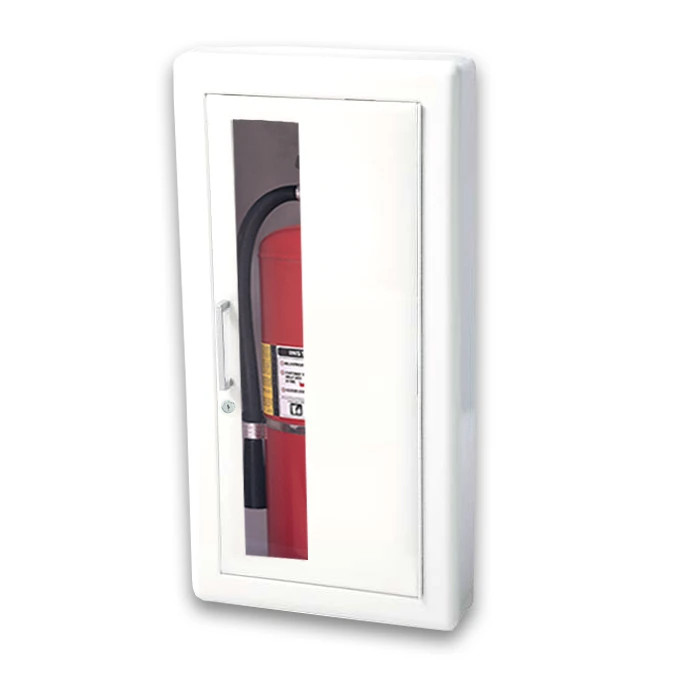 JL Industries 1017W17FX2 Fire Rated Semi Recessed Fire Extinguisher Cabinet