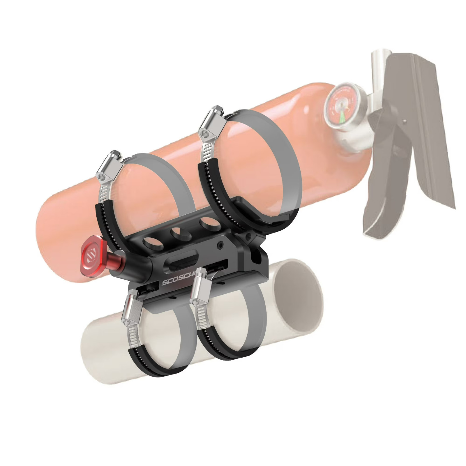 Universal Fire Extinguisher Mount, Quick Release UTV Accessories.