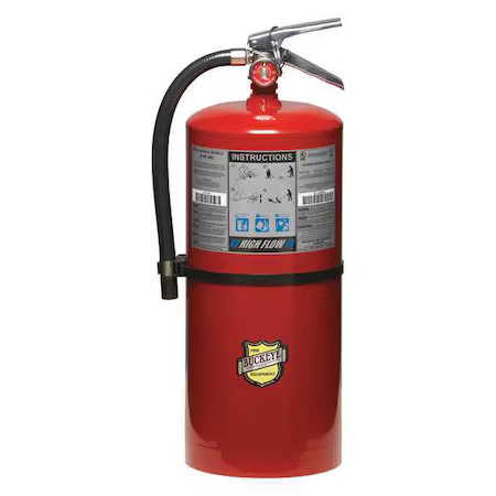 Buckeye Fire Equipment 12350 Fire Extinguisher, 20 Lb Capacity, Class Abc , Ul