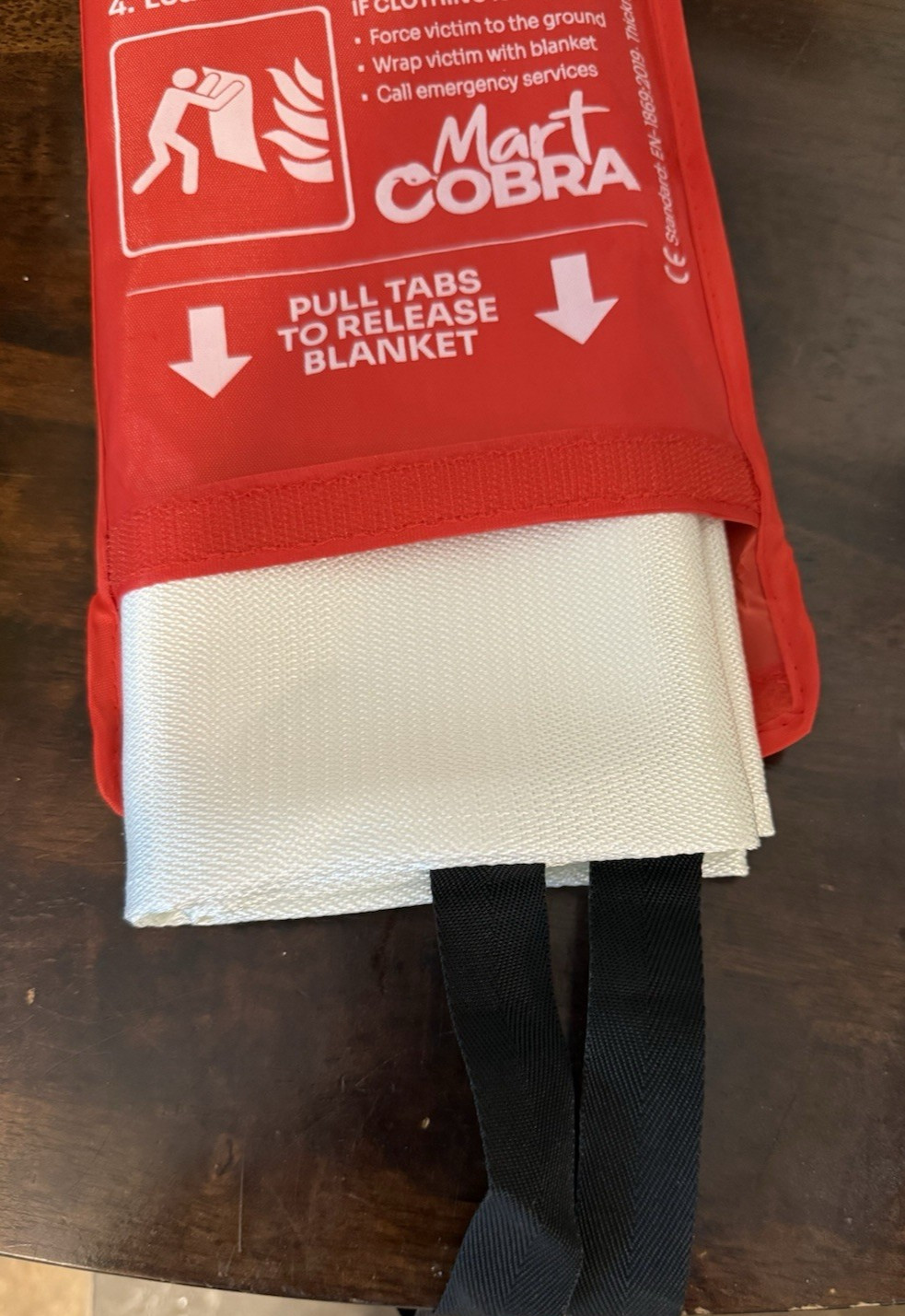FIRE BLANKET Fiberglass Hero Emergency Home Retardant Prepared 40×40’K