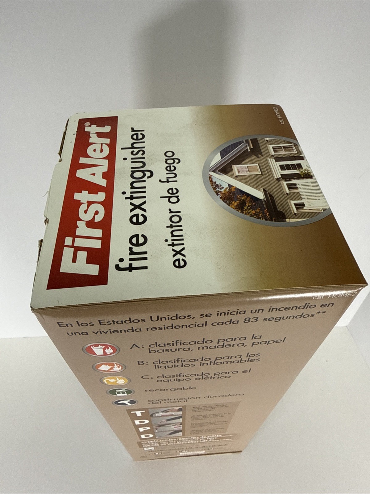First Alert Premium Home Extinguisher, UL Rating 2A:10B:C