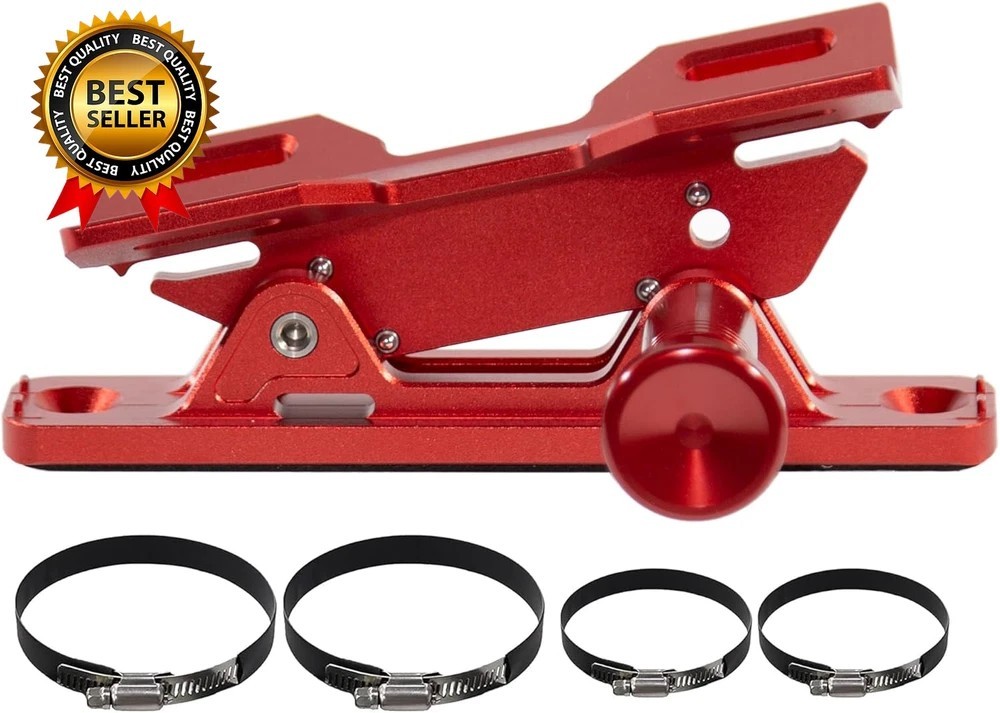 Quick Release Fire Extinguisher Mount – Aluminum Adjustable UTV Roll Bar Fire Ex