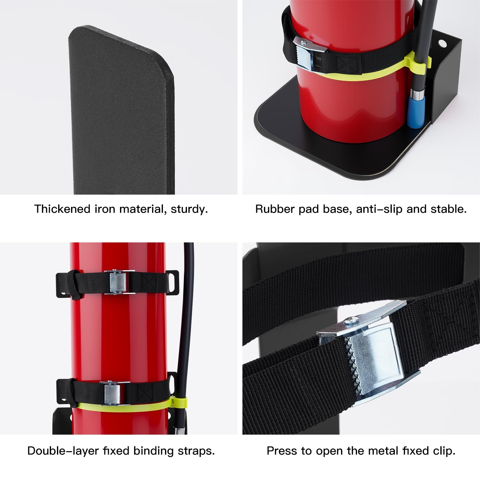 Shankala Fire Extinguisher Mountheavy Duty Vehicle Bracket Compatible 20Lb Abc