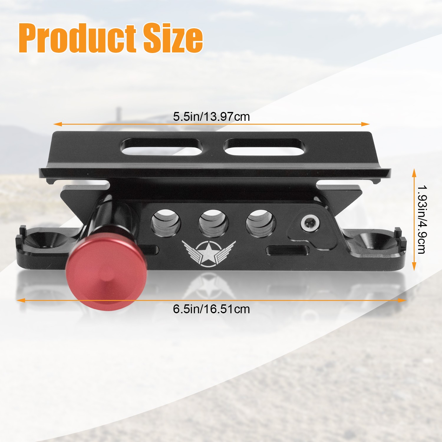 Fire Extinguisher Bracket for Jeep Wrangler Gladiator Ford Bronco Polaris Can Am