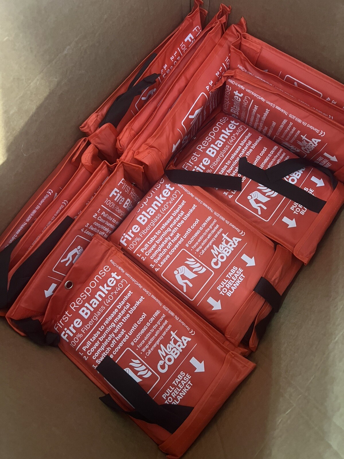 First Response Fire Blanket. (40 X 40) New