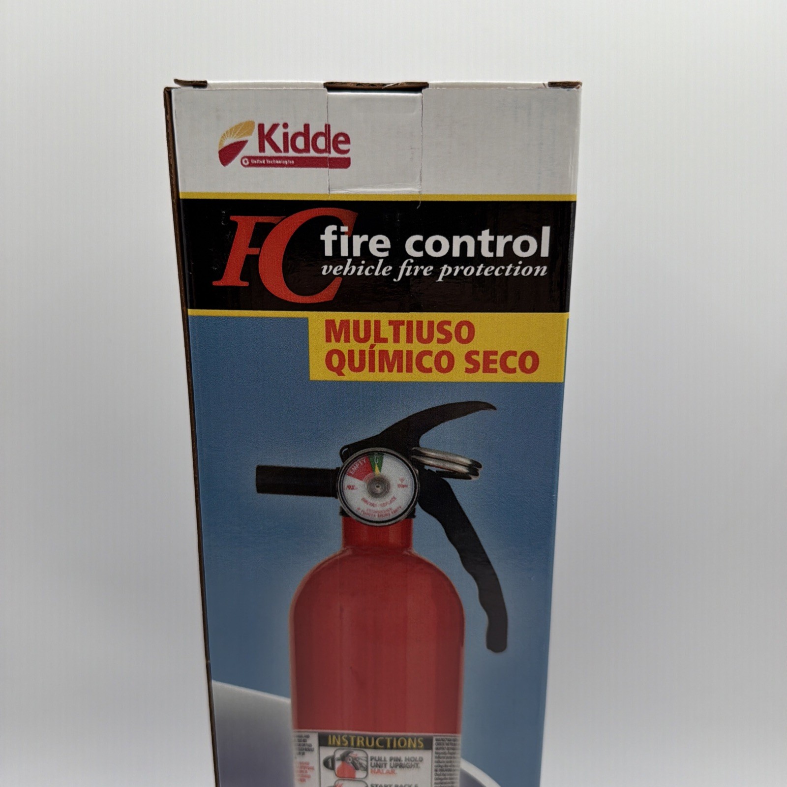 Kidde Class A/B/C Single Use Fire Extinguisher Model# 440162MTL