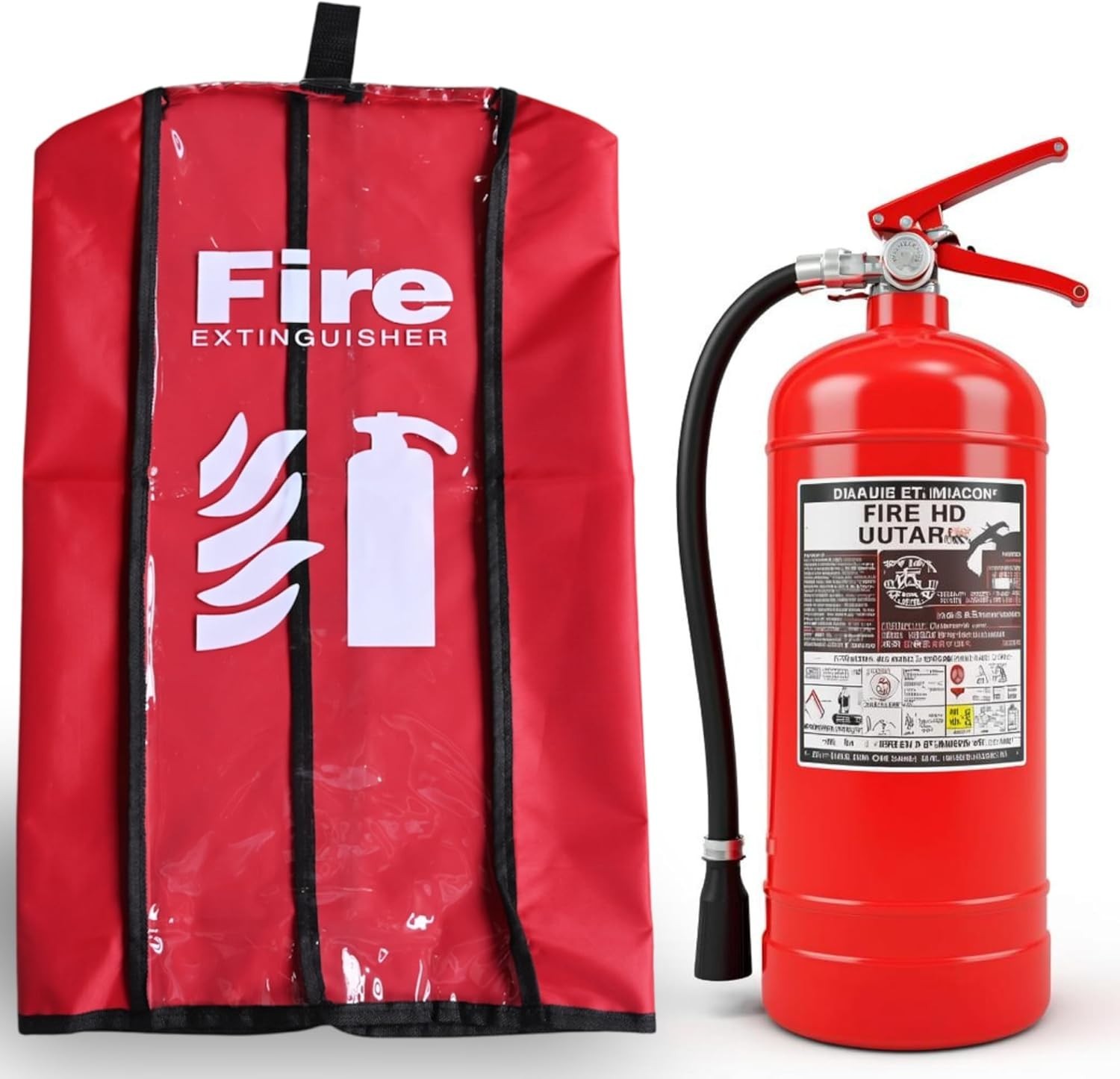 Fire Extinguisher Cover – Dust, Scratch Protective Cover – up to 20LBS
