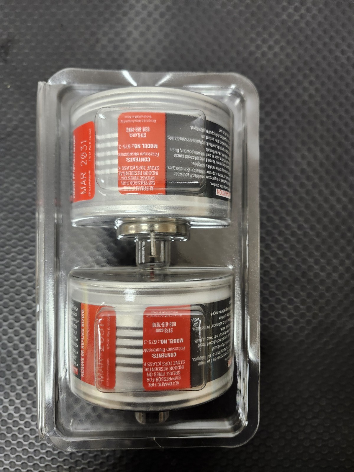 StoveTop FireStop 675-3D RangeHood Fire Suppressor 2 Pack New
