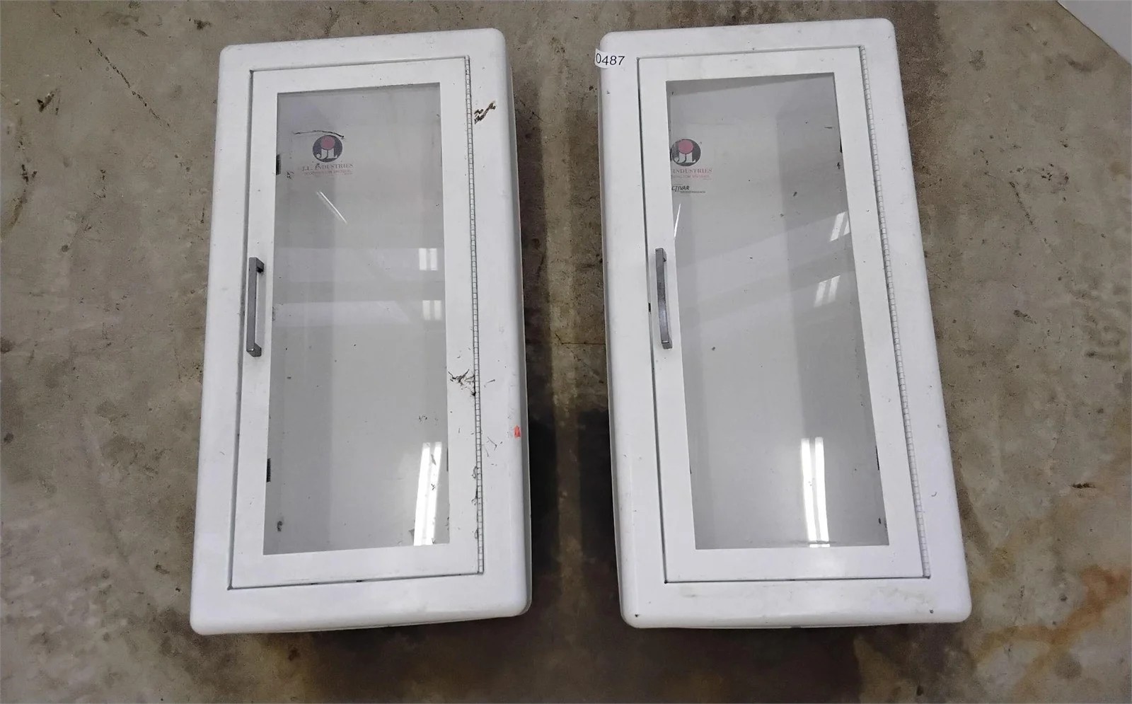 JL Industries C1017F10 Steel Fire Extinguisher Cabinet wall case