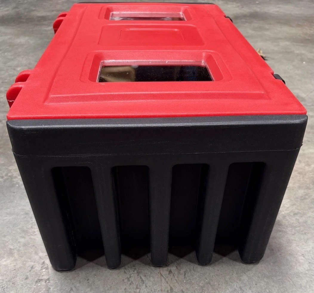 Jonesco JBDE73 Fire Extinguisher Cabinet, For 30 lb Tank, Surface Mount, Plastic