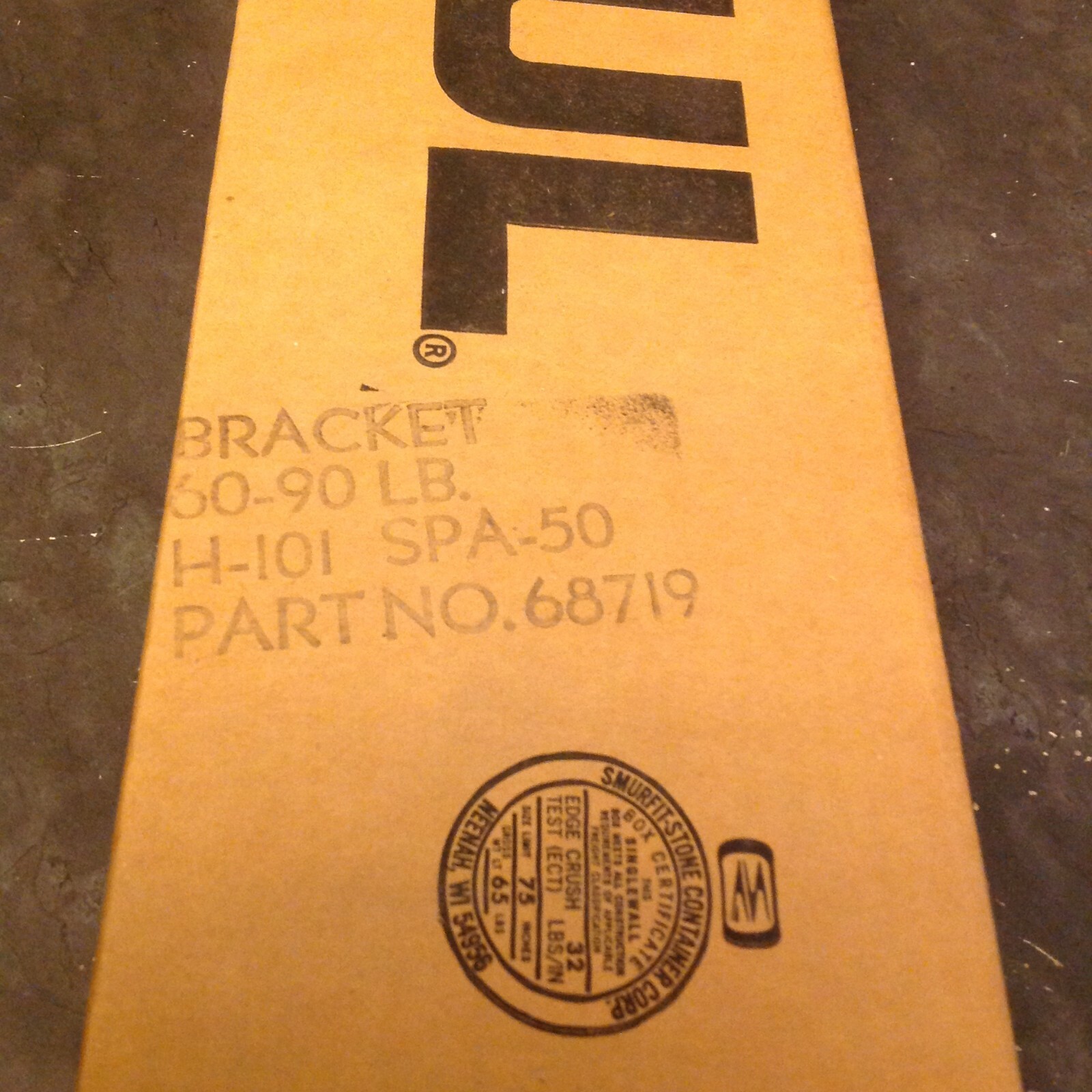Brand New Ansul H-101 SPA-50 Bracket 60-90 LB Part # 68719