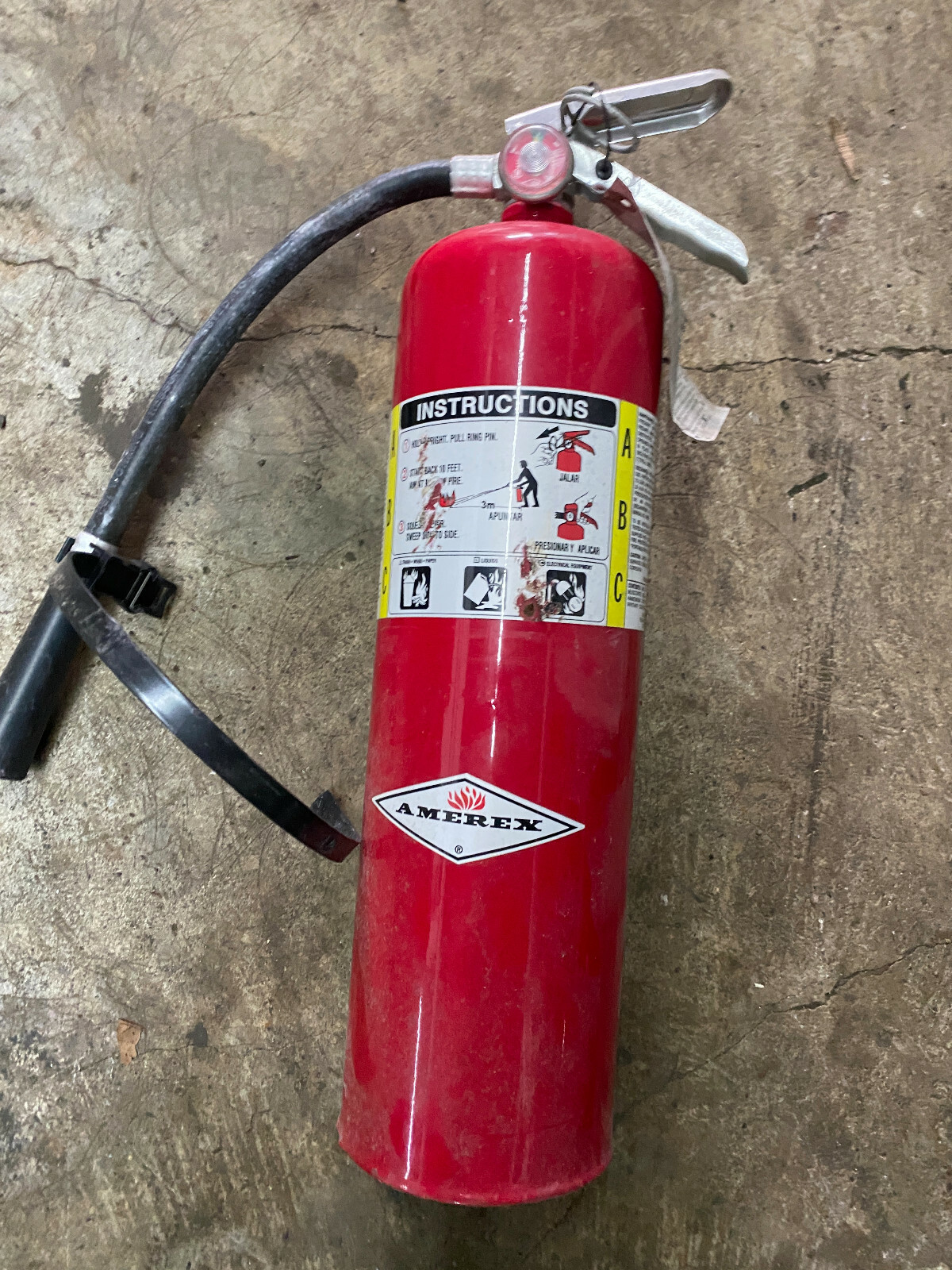 Amerex B456 Dry Chemical Fire Extinguisher