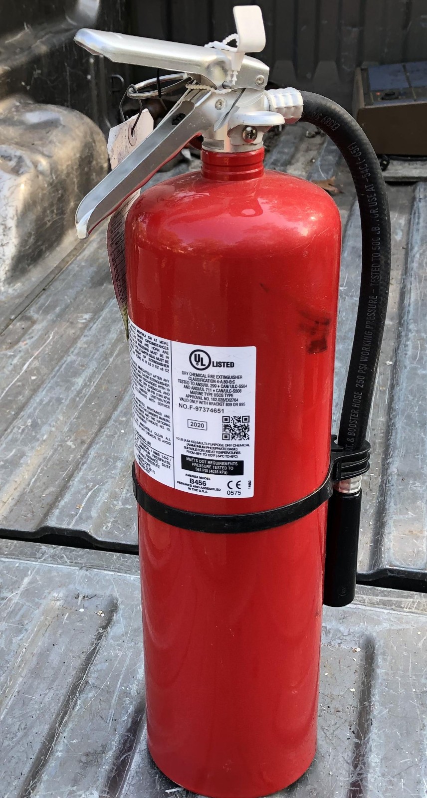 Dry Chemical 10lb Fire Extinguisher Amerex B456 – #12