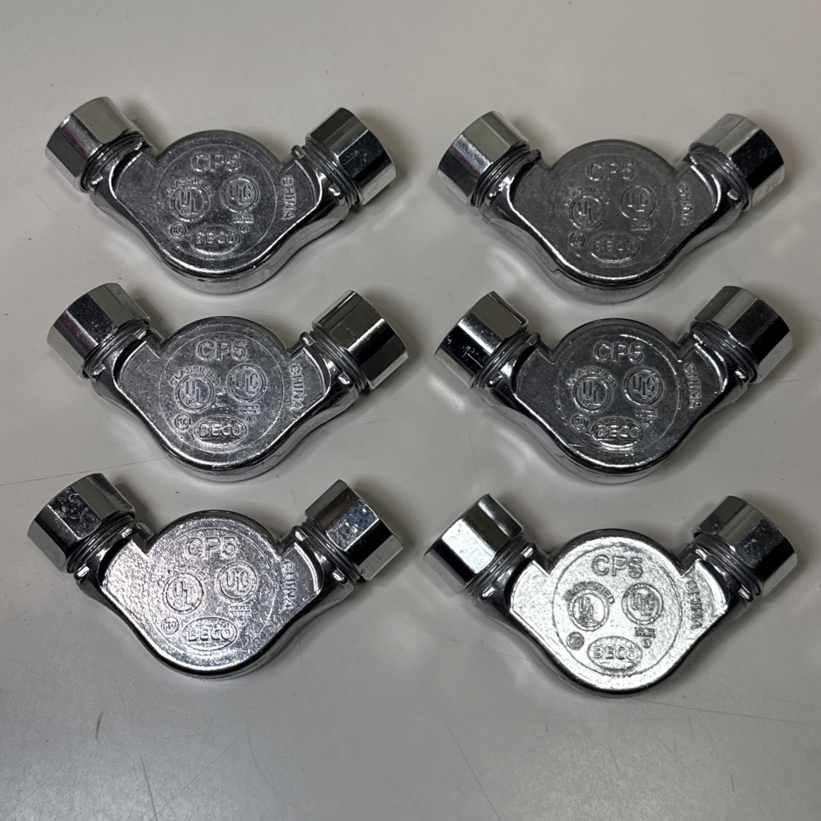 Brooks Beco CP5 Compression Corner Pulley Lot Of 6 Pulleys For Type for 1/2″