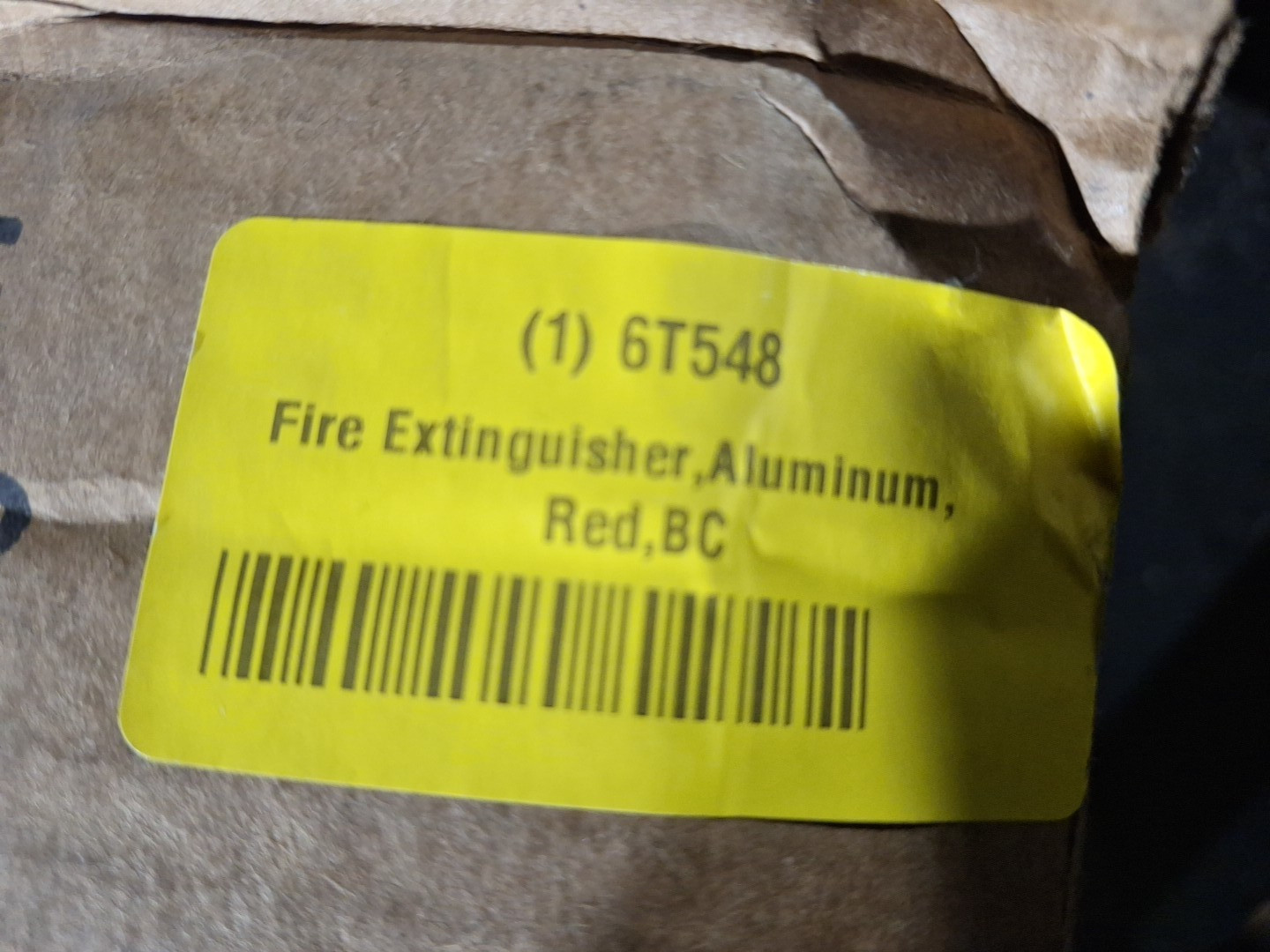 KIDDE Fire Extinguisher: 20 lb Extinguisher Capacity, 10B:C, Carbon Dioxide