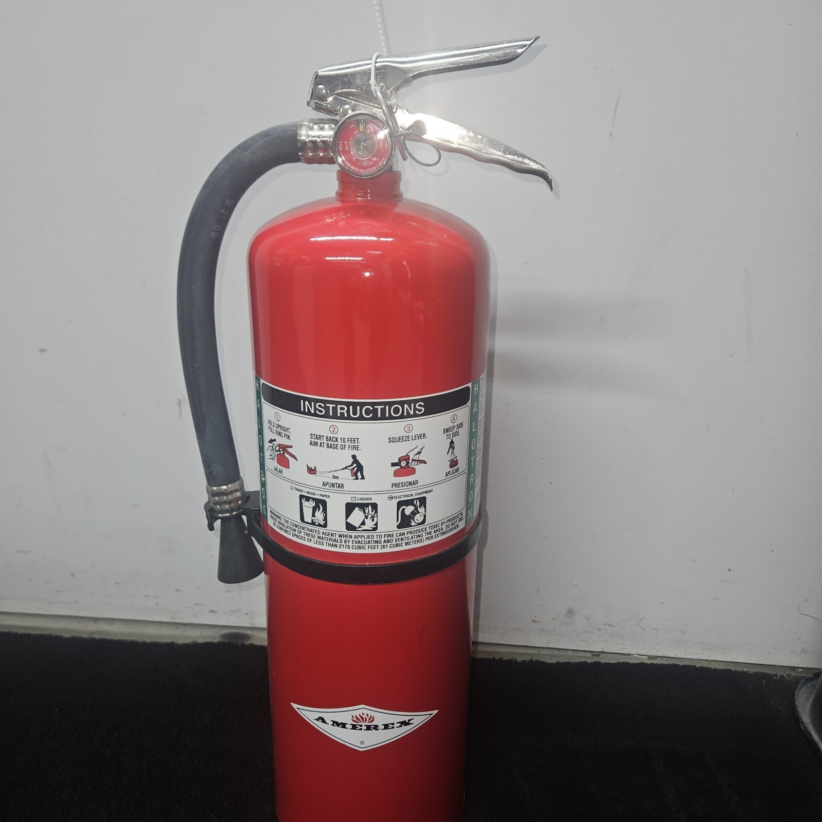 Amerex Model 398 11# Halotron 2A10BC Rating