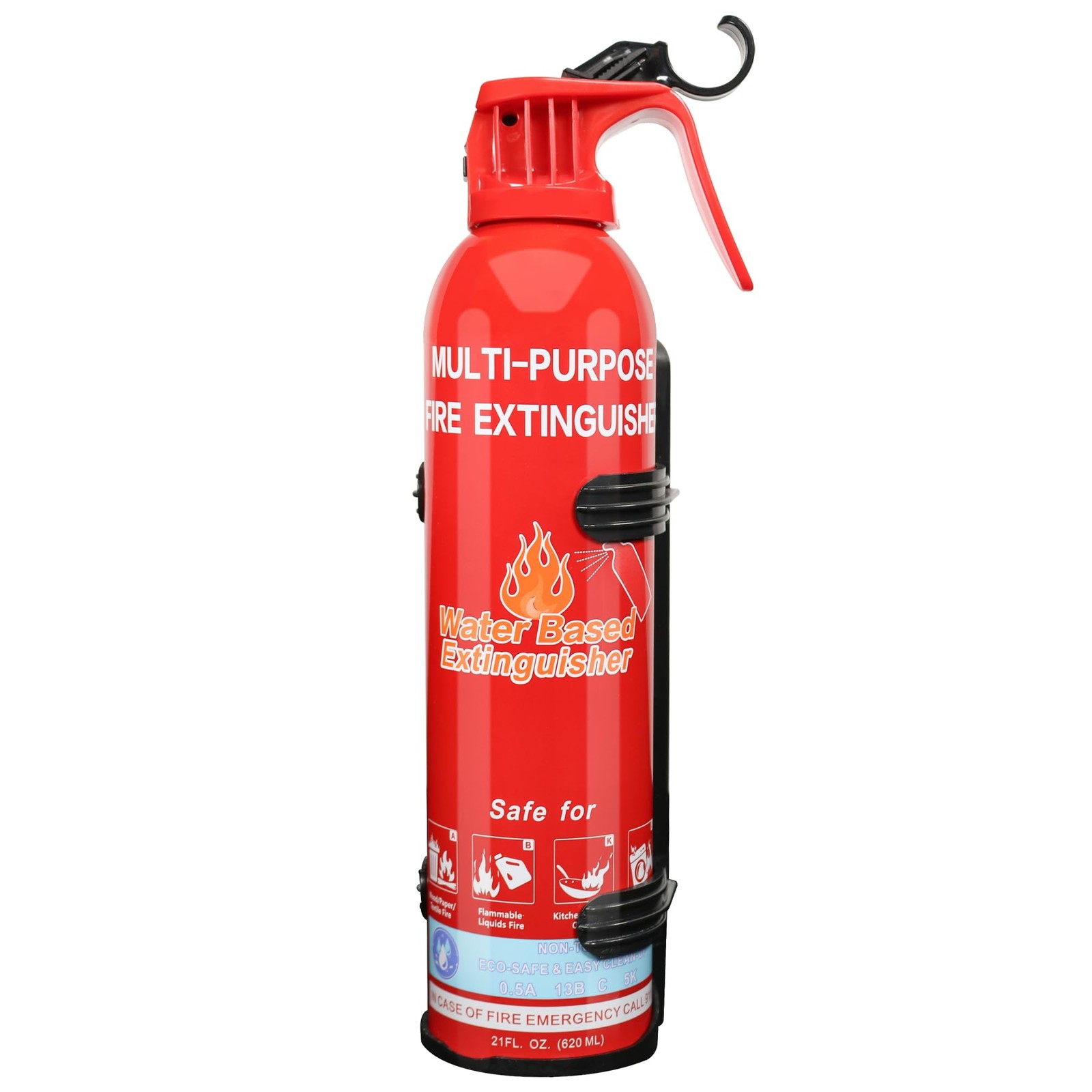 Fire Extinguishers for Home with Mount, 1 Pack Upgraded 8-in-1 Portable Fire …