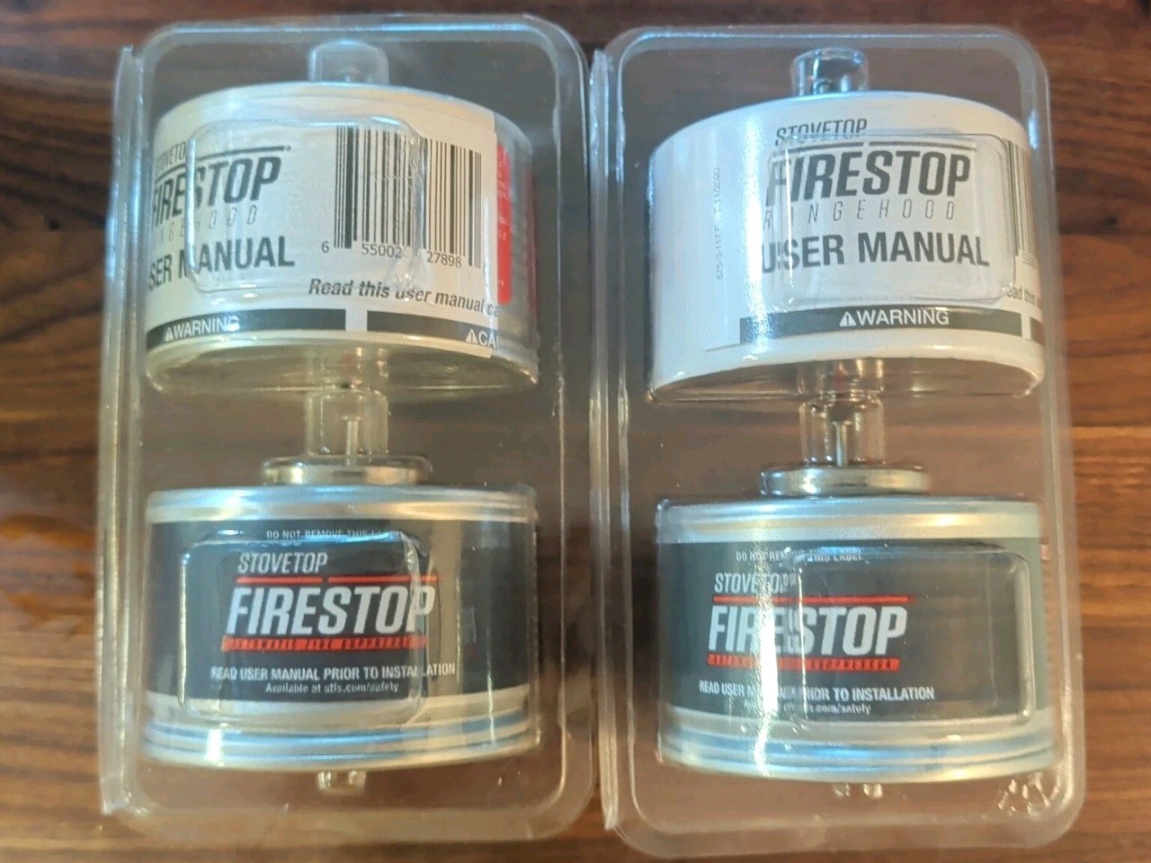 NEW 4 Pack StoveTop FireStop RangeHood Fire Suppressor Extinguishers EXP 05/31